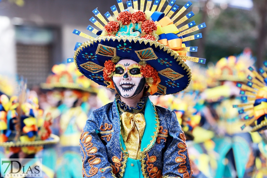 Vídeo del desfile infantil de comparsas del Carnaval de Badajoz 2024