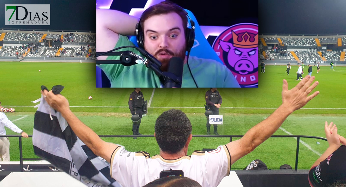 Los blanquinegros sueñan con el mayor streamer #IbaiLlanosCompraelBadajoz