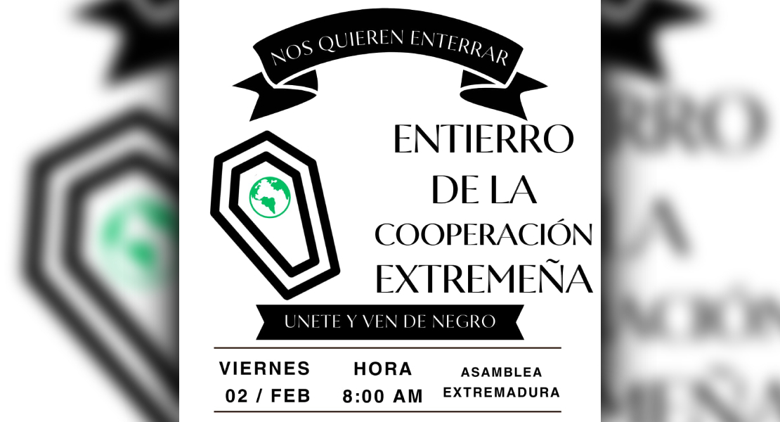 Convocan una concentración contra los recortes en cooperación en Mérida