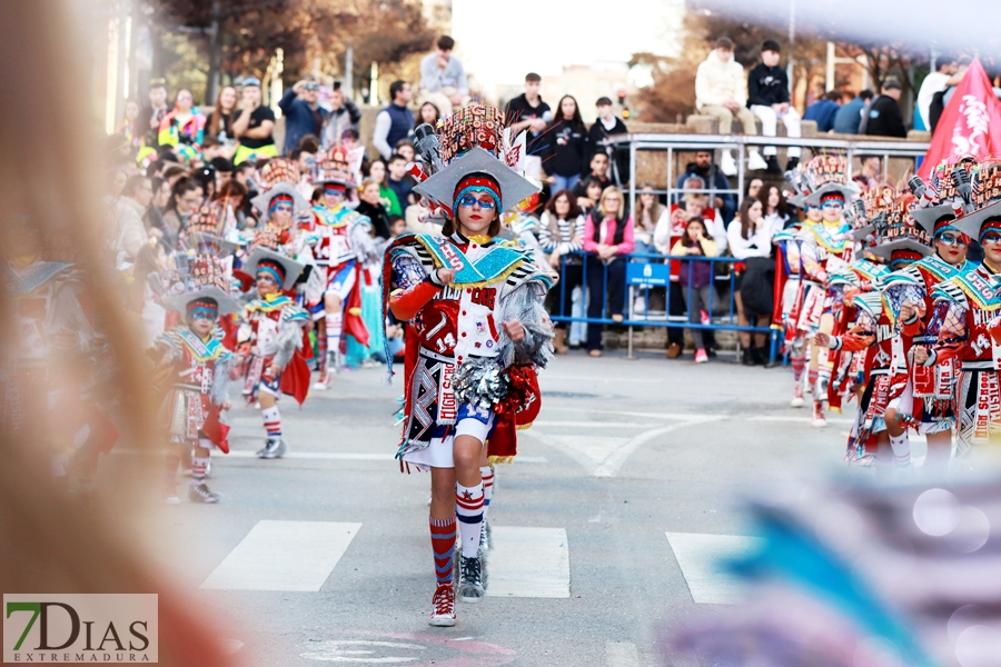 Gran nivel en el desfile infantil de comparsas del Carnaval 2024