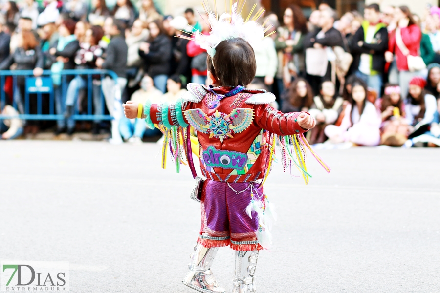 Gran nivel en el desfile infantil de comparsas del Carnaval 2024