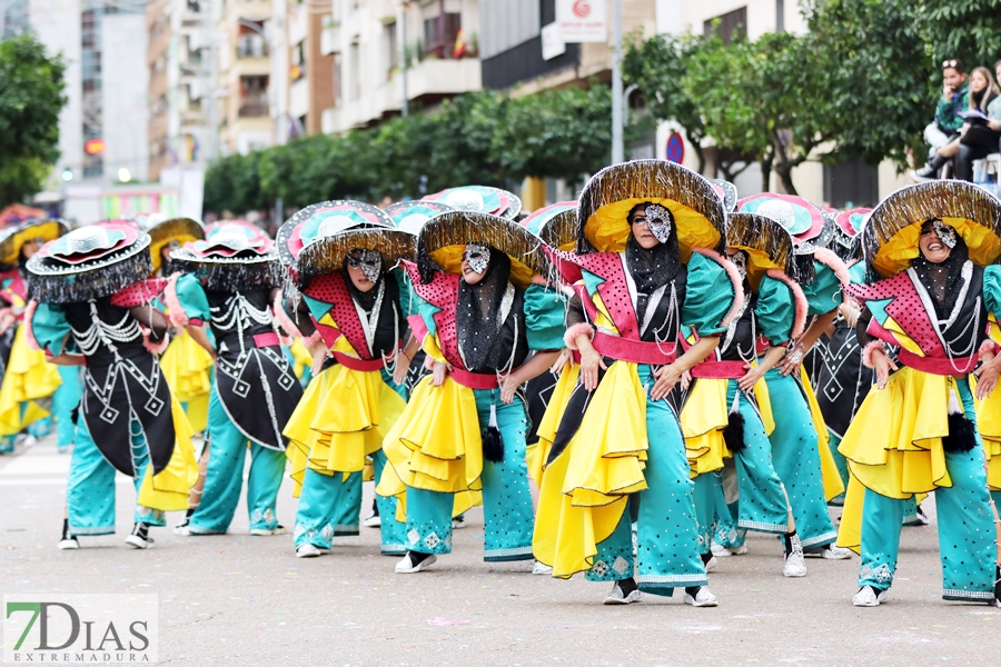 Disfruta de los mejores planos generales del desfile del Carnaval de Badajoz 2024