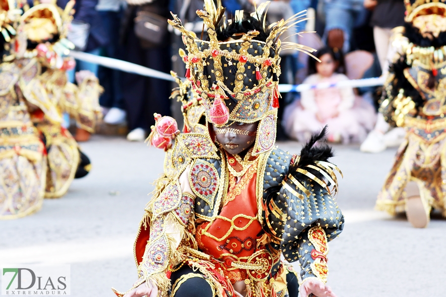 Gran nivel en el desfile infantil de comparsas del Carnaval 2024