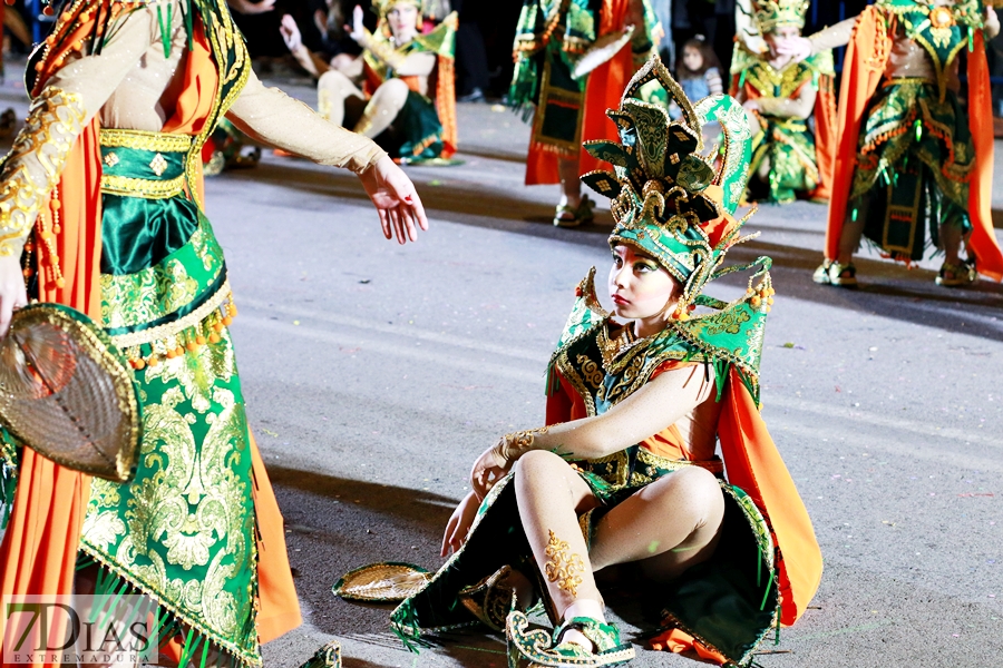 Gran nivel en el desfile infantil de comparsas del Carnaval 2024