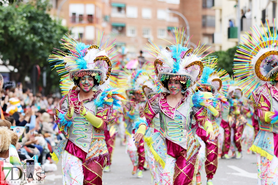 Disfruta de los mejores planos generales del desfile del Carnaval de Badajoz 2024