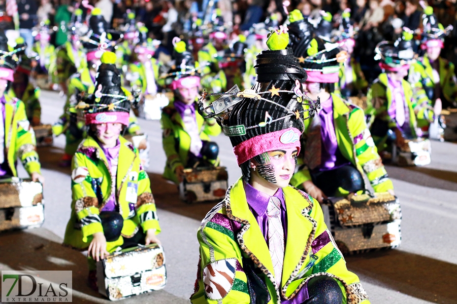 Gran nivel en el desfile infantil de comparsas del Carnaval 2024