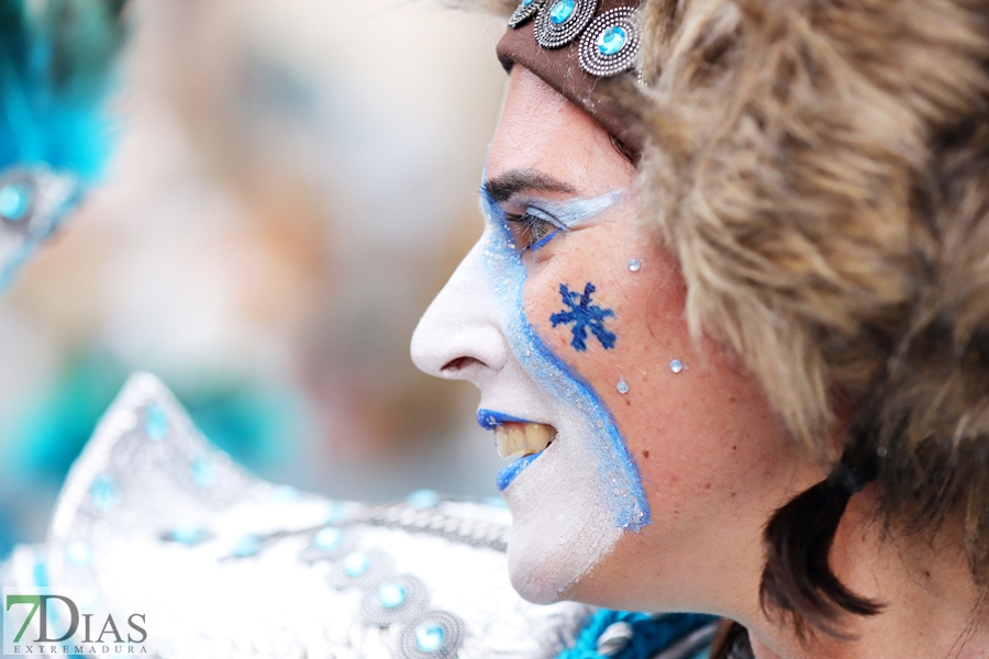 Los mejores primeros planos del gran desfile del Carnaval de Badajoz 2024