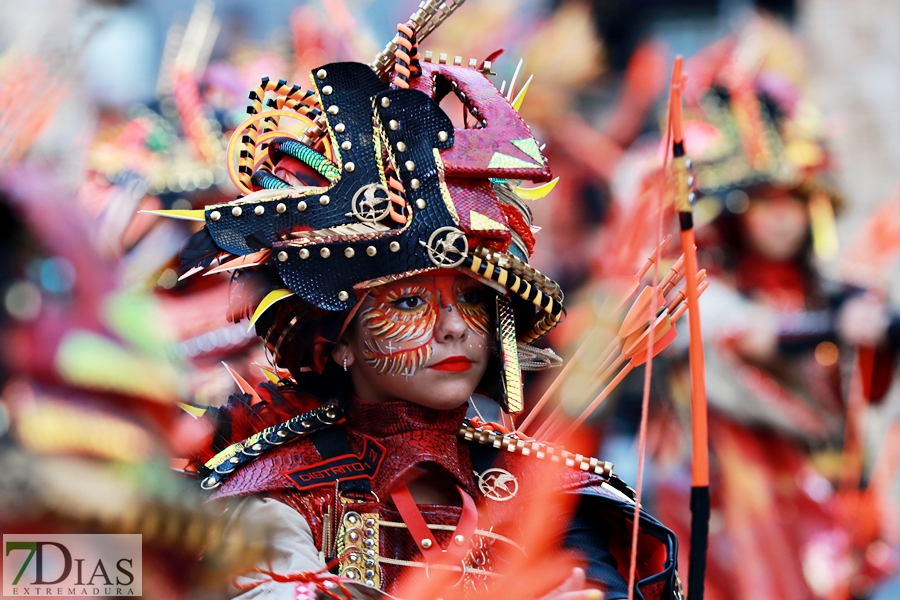 Gran nivel en el desfile infantil de comparsas del Carnaval 2024