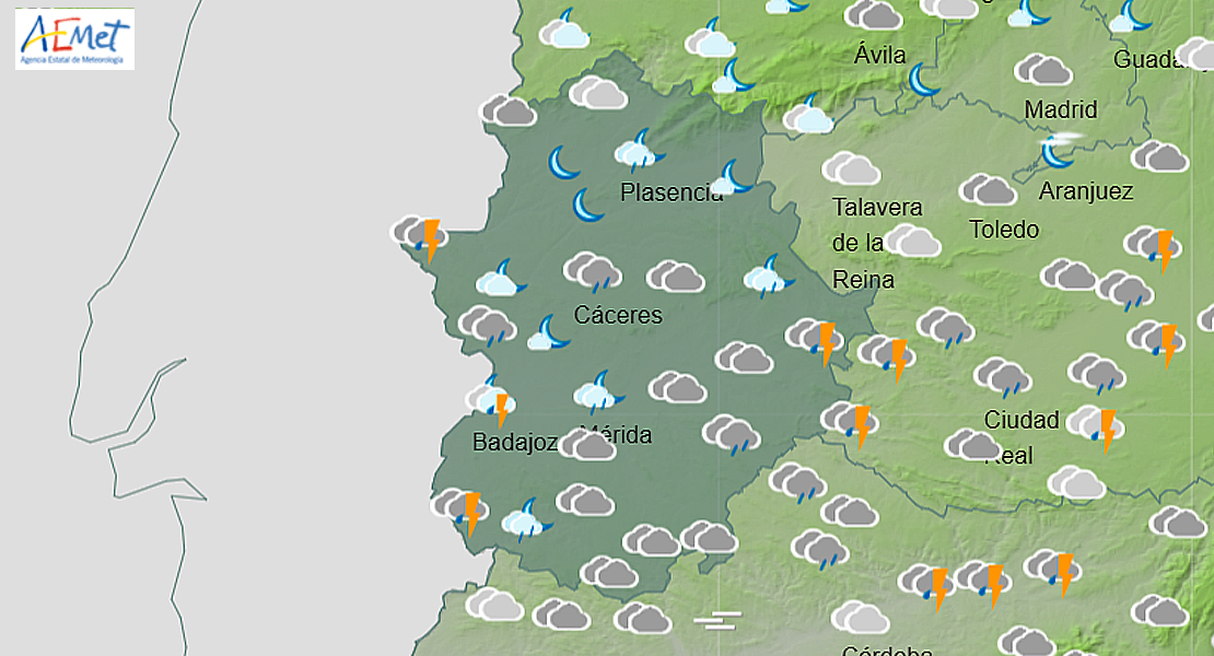 ¿Hasta cuándo estará Extremadura en alerta?