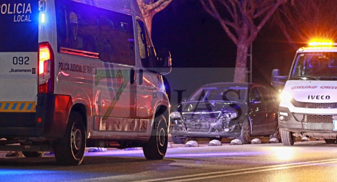 Un accidente en Badajoz deja varios heridos