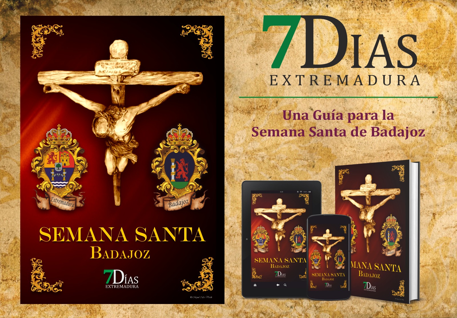 7Días crea la guía de la Semana Santa de Badajoz