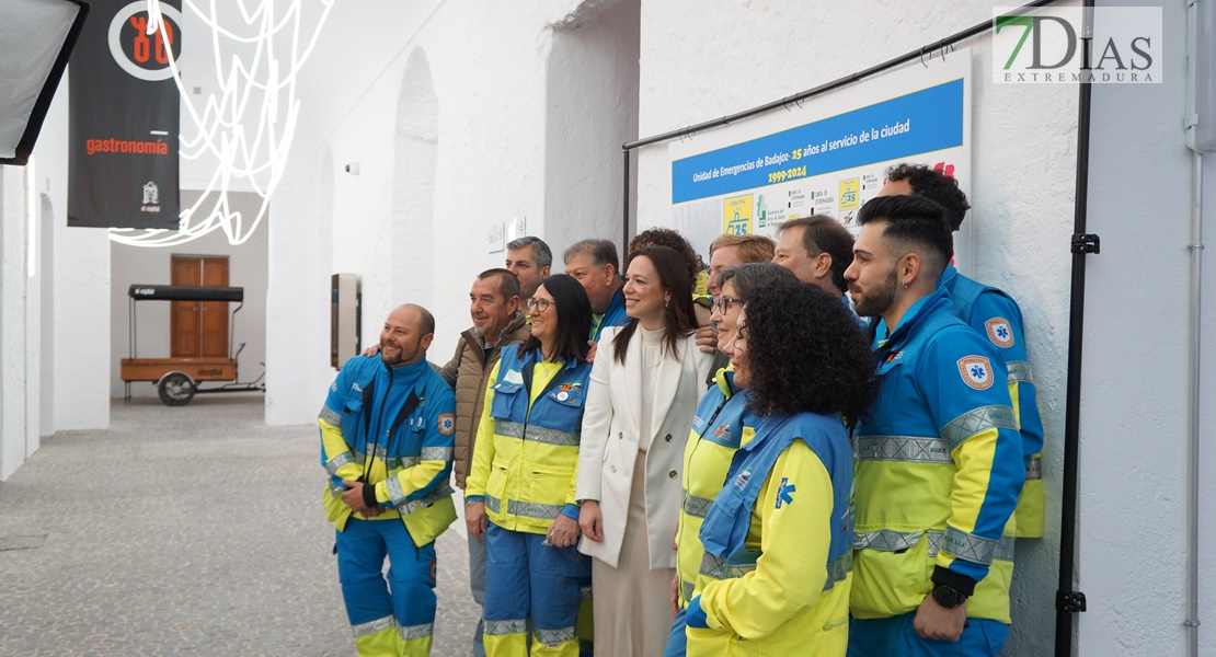 La Unidad Medicalizada de Emergencias celebra 25 años con actividades en Badajoz