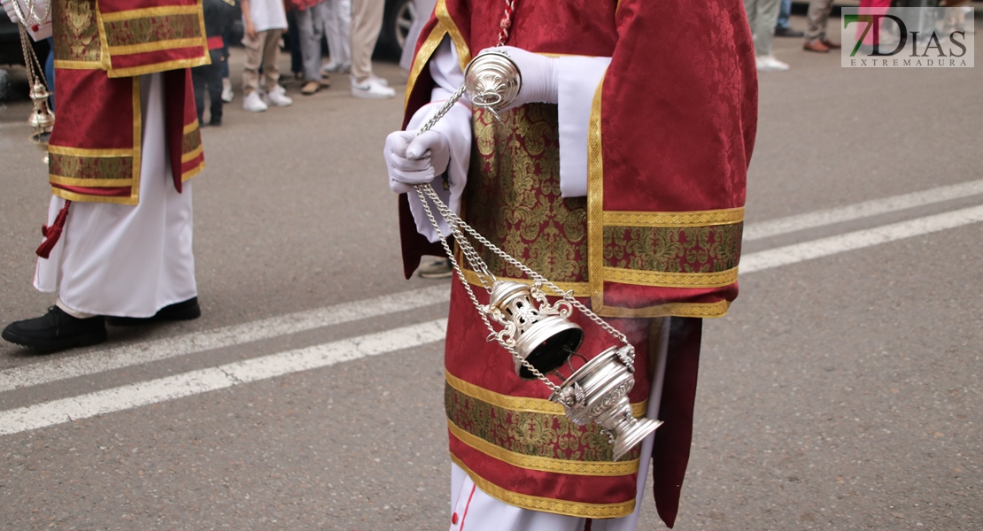 La Borriquita da la bienvenida a la Semana Santa 2024 en Badajoz