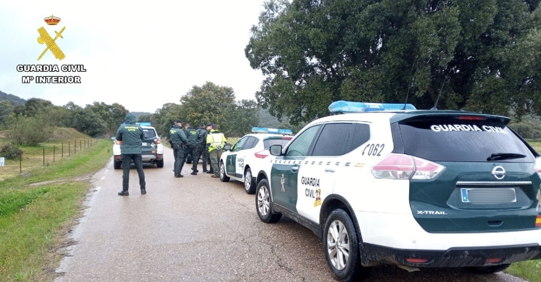 La Guardia Civil rescata a tres personas este fin de semana en la provincia de Cáceres