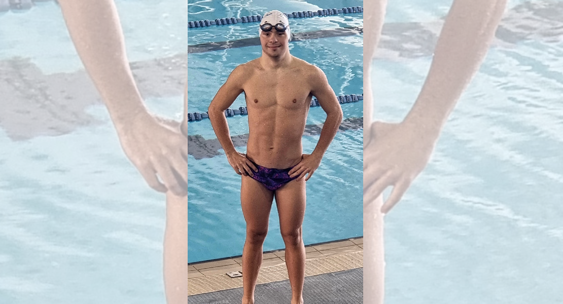 El extremeño Guillermo Gracia participa en el Campeonato de España de natación FEDDI en Málaga