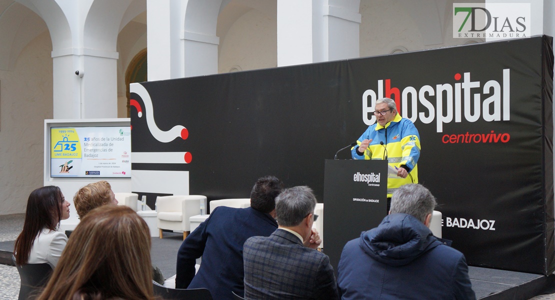 La Unidad Medicalizada de Emergencias celebra 25 años con actividades en Badajoz