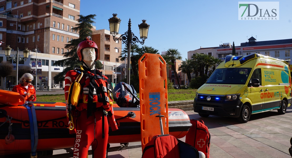 La Unidad Medicalizada de Emergencias celebra 25 años con actividades en Badajoz