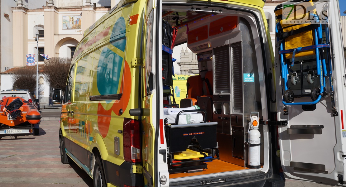 La Unidad Medicalizada de Emergencias celebra 25 años con actividades en Badajoz