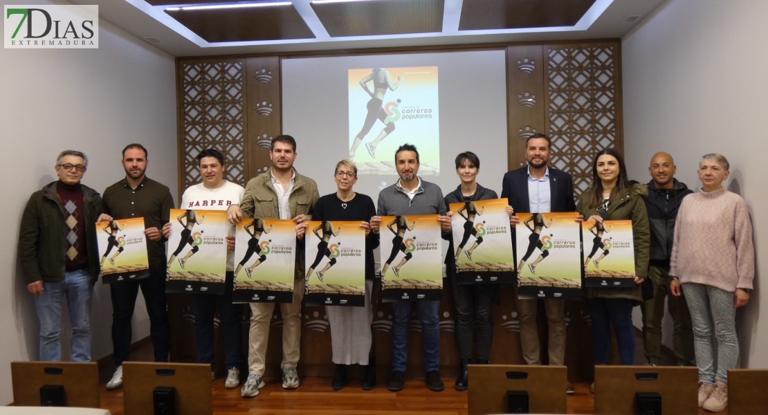 El ‘Circuito de Carreras Populares’ se celebrará en 14 municipios extremeños