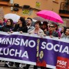 REPOR - La lluvia no frena la manifestación del 8M en Badajoz