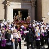 El Cristo Resucitado y la Virgen de la Aurora salen a las calles de Badajoz gracias al tiempo