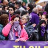 REPOR - La lluvia no frena la manifestación del 8M en Badajoz