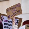 REPOR - La lluvia no frena la manifestación del 8M en Badajoz