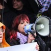 REPOR - La lluvia no frena la manifestación del 8M en Badajoz