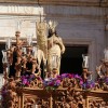 El Cristo Resucitado y la Virgen de la Aurora salen a las calles de Badajoz gracias al tiempo