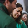 Miles de personas acuden a las puertas de San Agustín y la Ermita de la Soledad este Viernes Santo