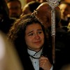 Miles de personas acuden a las puertas de San Agustín y la Ermita de la Soledad este Viernes Santo