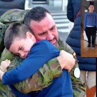 Militares extremeños destinados en el Líbano reciben mensajes de sus hijos el 'Día del Padre'