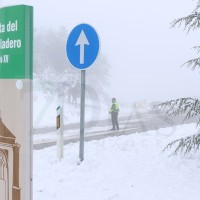 Dos carreteras cortadas en Extremadura