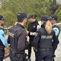 La Policía Nacional y la PSP portuguesa colaboran estrechamente esta Semana Santa en Extremadura