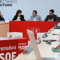 La nueva Comisión Ejecutiva Regional del PSOE extremeño mantiene su primera reunión