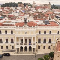 La bandera ondeará con motivo del Día de Badajoz