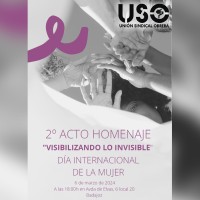 USO celebra el segundo acto homenaje a la mujer