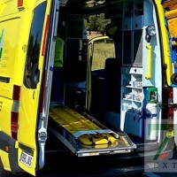 Una chica de 16 años sufre un trauma craneal tras un accidente cerca de la Haba