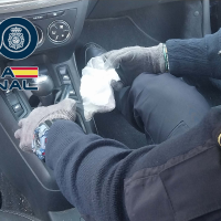 Dos detenidos cuando transportaban cocaína por Badajoz