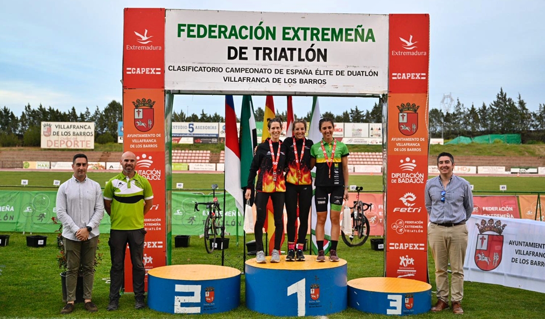 Cabello y Escarabajal ganan el último clasificatorio para el nacional de Duatlón Élite