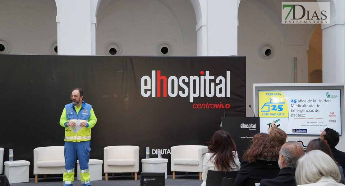 La Unidad Medicalizada de Emergencias celebra 25 años con actividades en Badajoz
