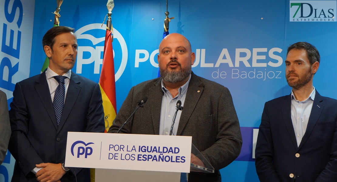 El PP de Badajoz habla del "gran engaño" del PSOE: "Han ocultado información"
