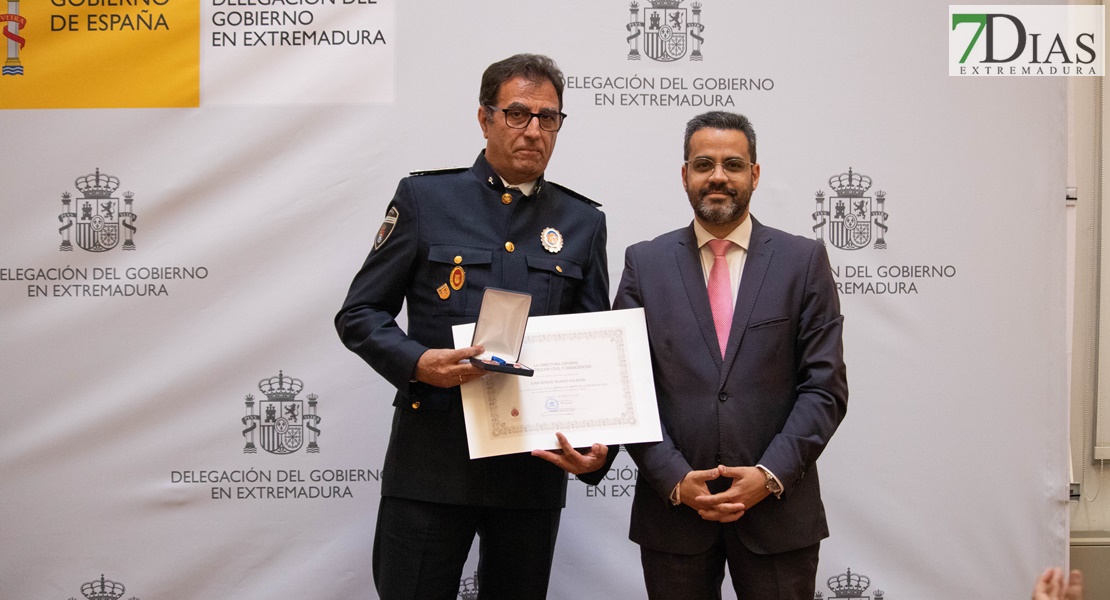 Entregadas las Medallas al Mérito de la Protección Civil en Badajoz