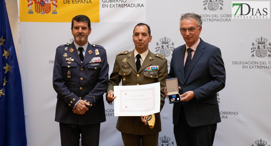 Entregadas las Medallas al Mérito de la Protección Civil en Badajoz