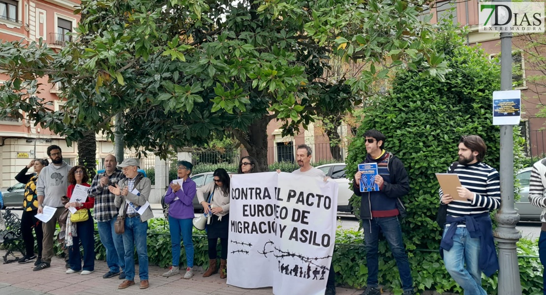 Badajoz se manifiesta contra el Pacto Europe