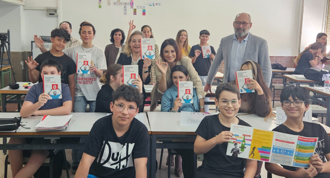 Más de 2.000 alumnos extremeños reciben formación en prevención del consumo de bebidas alcohólicas