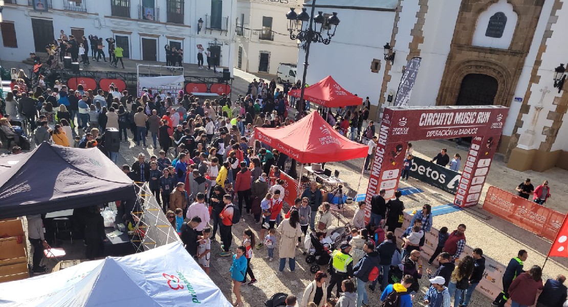 Casi 400 corredores participan en el Circuito de carreras Music Run 2024