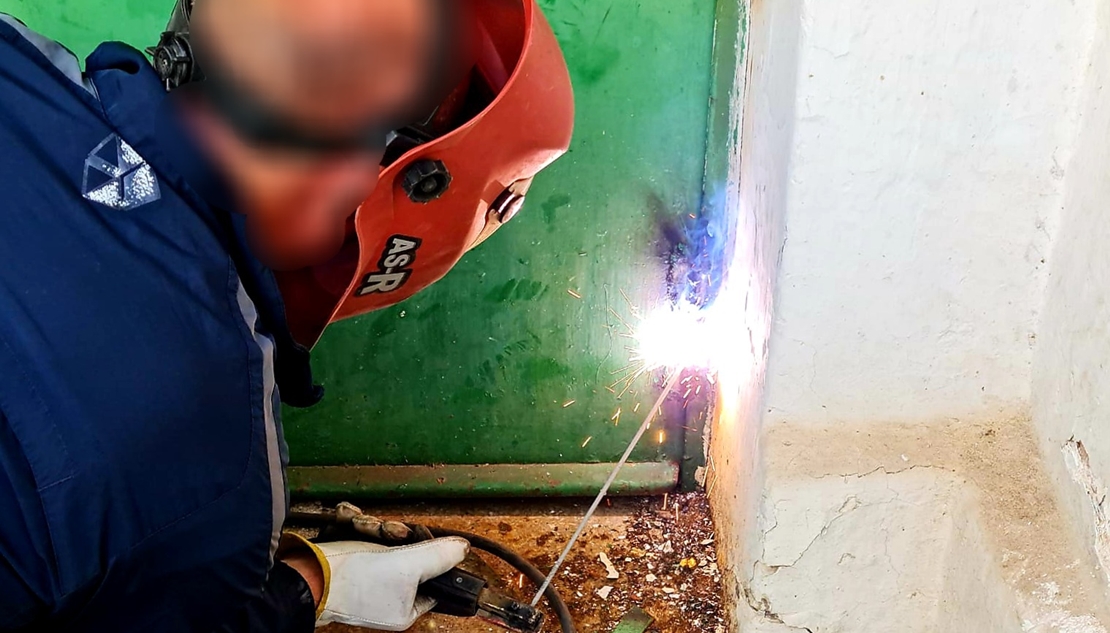 Refuerzan las puertas de entradas para evitar la okupación en Badajoz