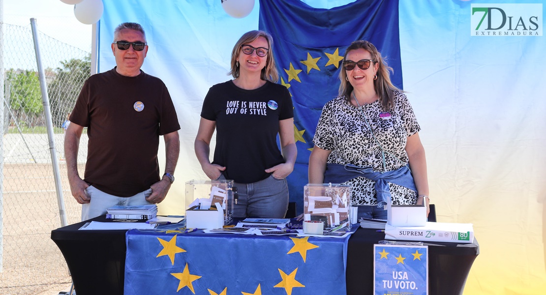 Celebran en Badajoz ‘Get in the Game’: pedalear para que los escuchen en el Parlamento Europeo