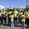 Cientos de personas participan en una marcha y AOEX recauda 2.500 €